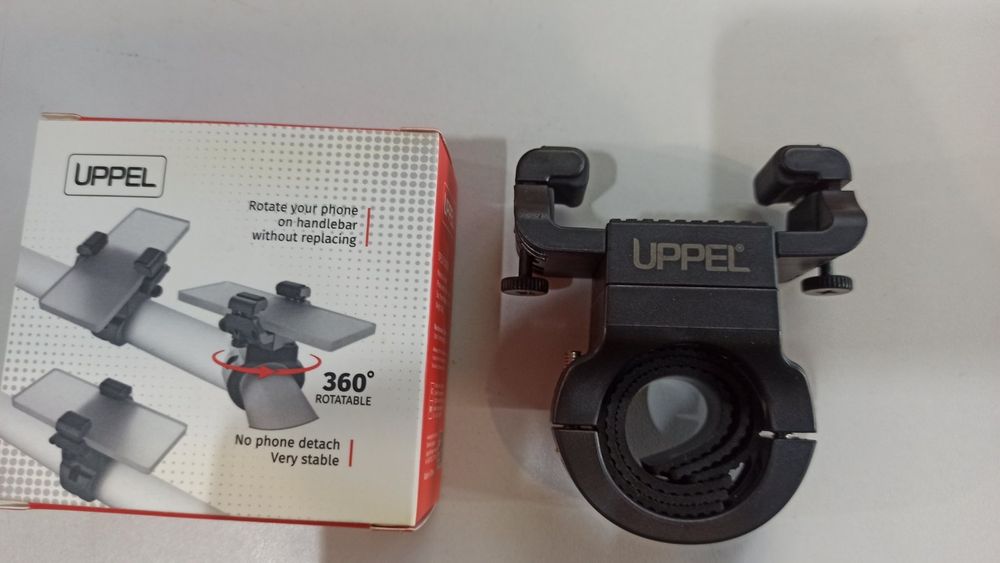 Въртяща се компактна стойка за телефон за колело