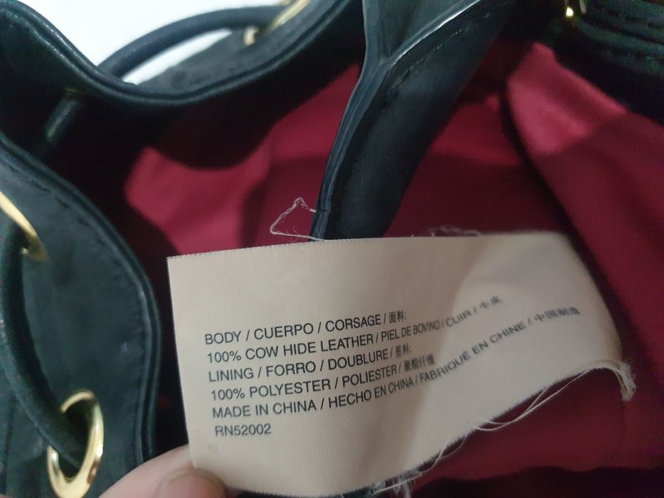 Geanta juicy couture 100%originala piele naturala neagra stil sac