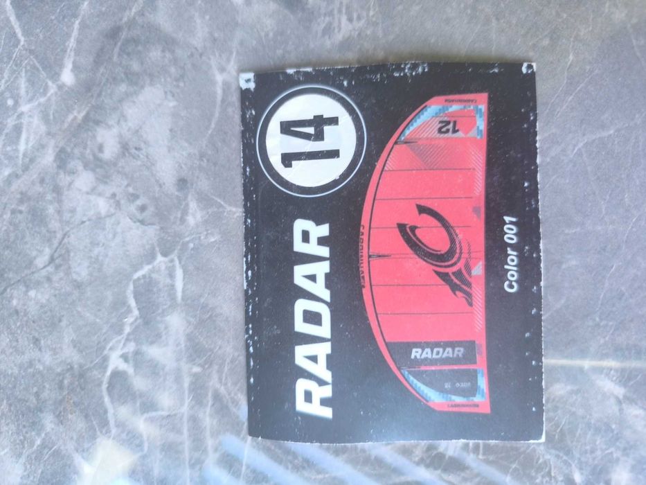 Кайт сърф крило Cabrinha Radar 14 с бар!