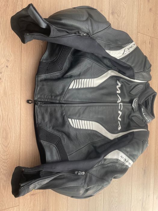 Кожен мото екип Macna Flash