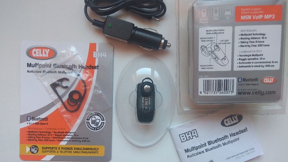 dispozitiv handsfree casca bluetooth cu încărcător auto moto taxi