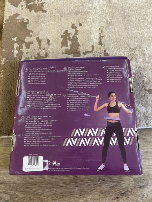 Swiss activa Non-Falling Hula Hoop