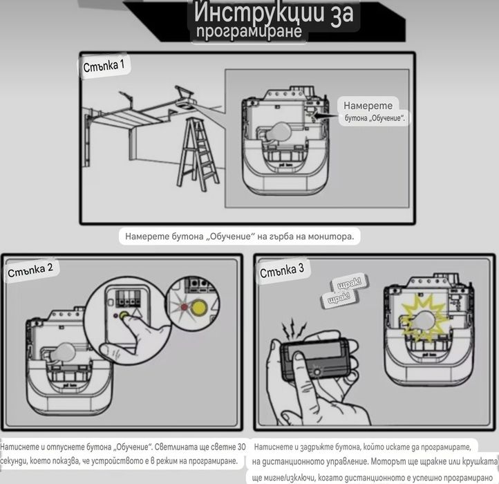Дистанционно   LiftMaster 893LM с 3 бутона  Лимитирана Серия