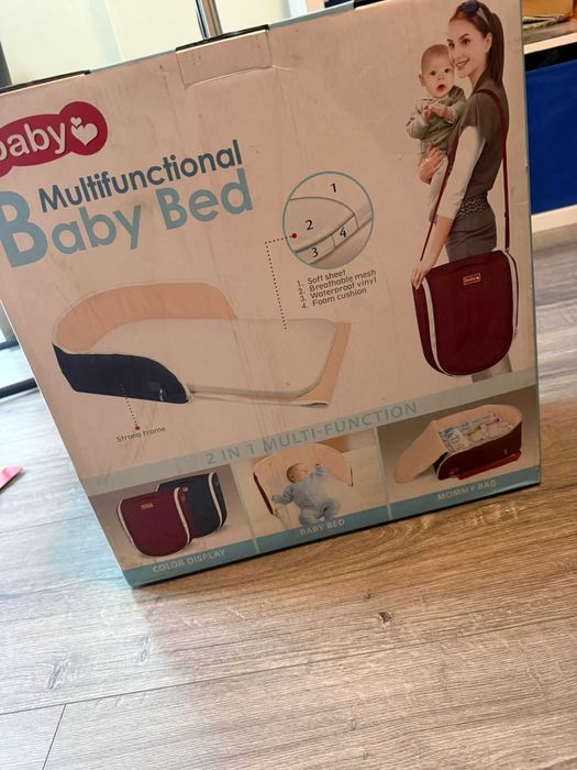 Pat portabil  bebe multifunctional