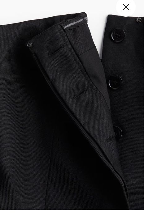 set costum in, negru, H&M