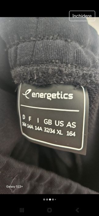 Pantaloni trening baieti mărimea 164 noi