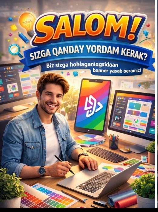 Professional logotip kreativ yondashuv va brendining hizmati