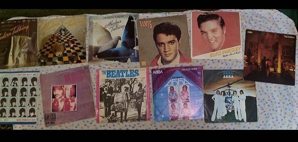 Okazie!Vand  dublu deck Sony +discuri vinil