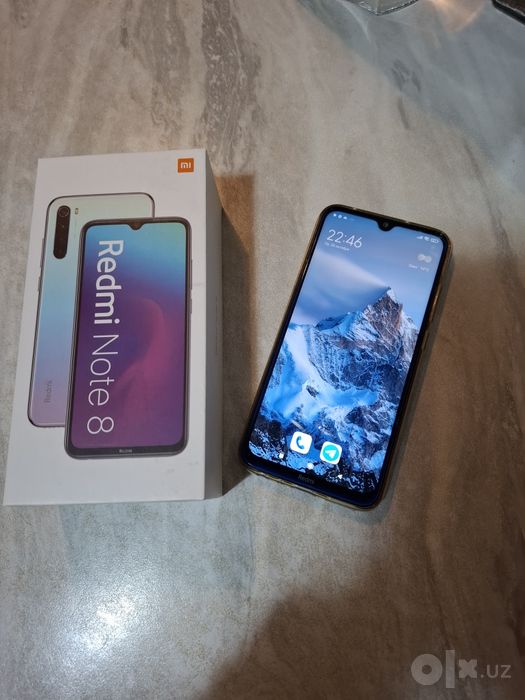 Redmi   note 8  blue