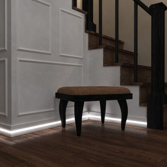 Плинтус из МДФ с LED подсветкой и без