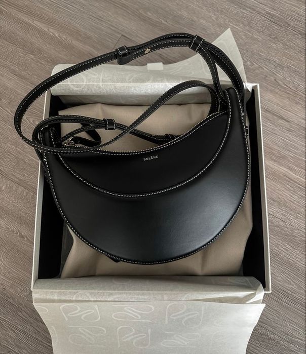 Черна чанта Polene