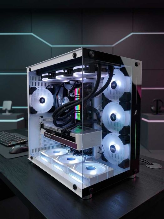Unitate PC , AMD Ryzen 9 5900X , 32GB DDR4 , NVME 1TB , Nvidia RTX 3070 Ti 8GB + Monitor LED ASUS Gaming TUF VG27AQ1A 27 inch QHD IPS 1 ms 170 Hz