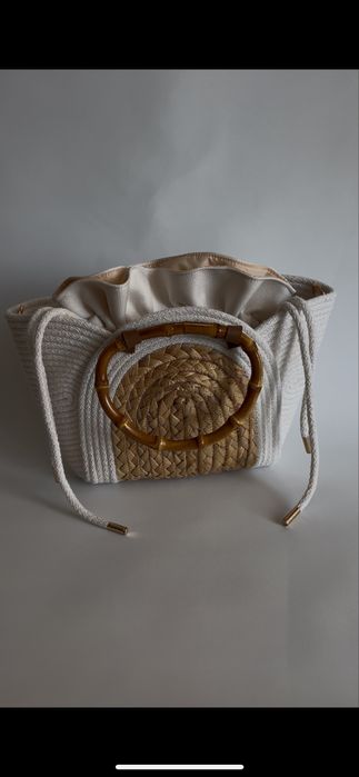 Ръчна изработена чанта с бамбук