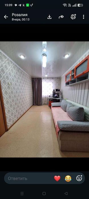 Продам2хкомнатную квартиру р северный