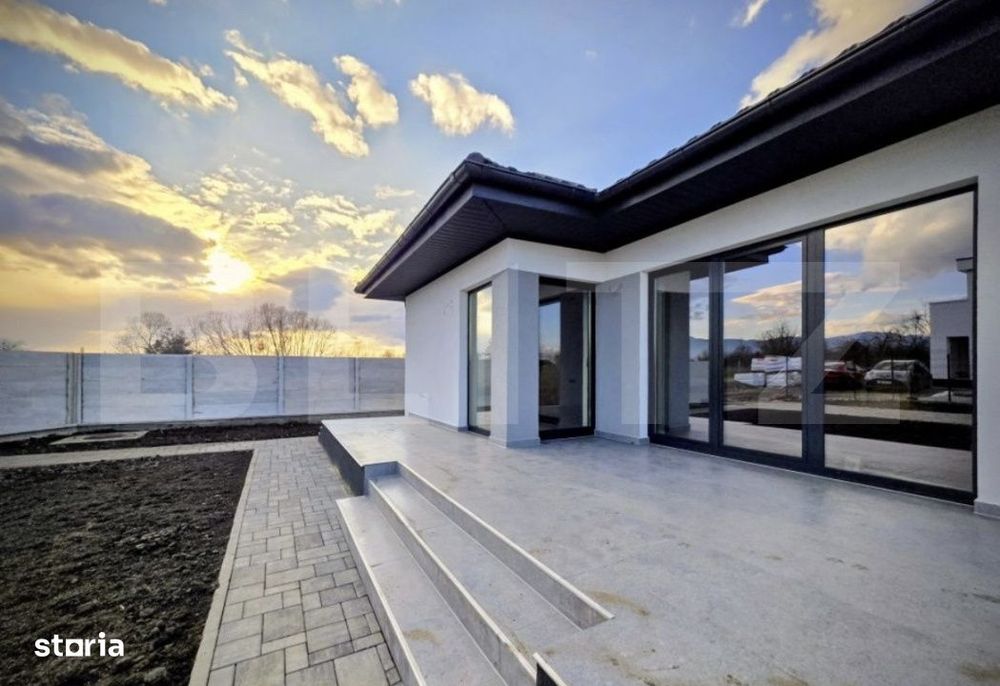 Casa premium individuala, parter, 4 camere – Stupini, gata de mutare