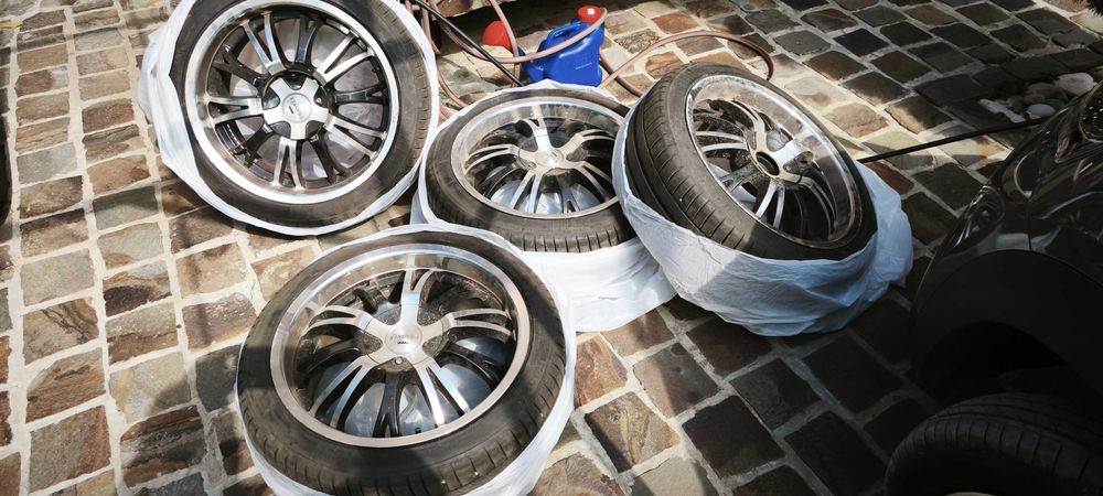 Set roti vara jante BMW seria 1 E87 225x40xR18