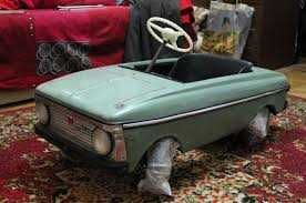 старинная машина детская педальная