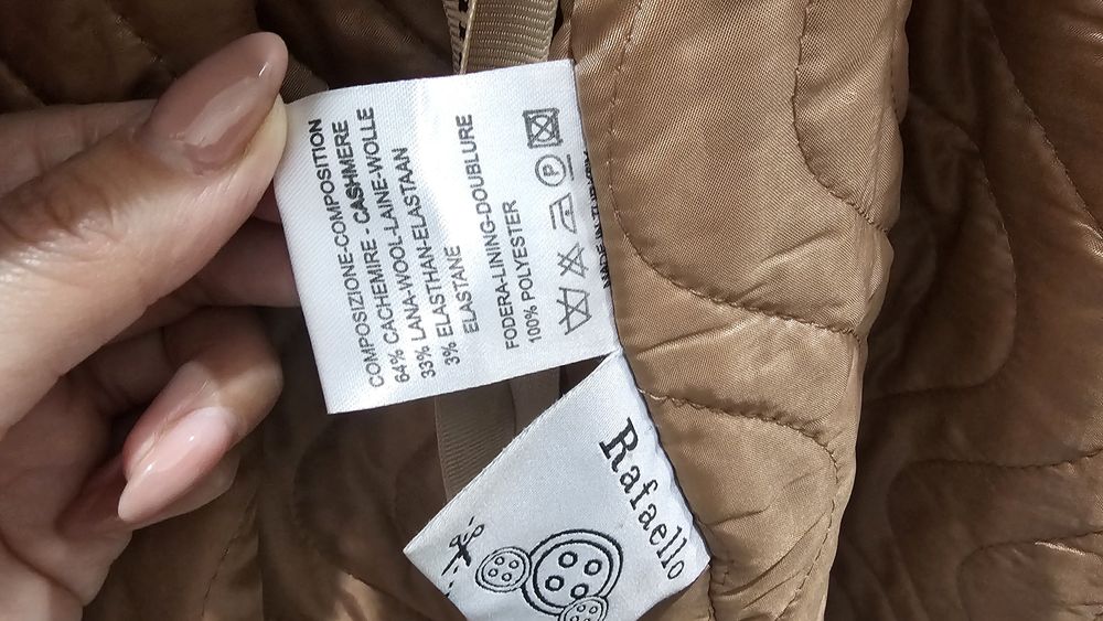 Пальто кашемировое