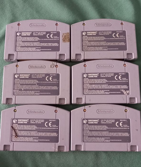 Lot 6 Jocuri Nintendo / Casete Consola Nintendo 64 / N64
