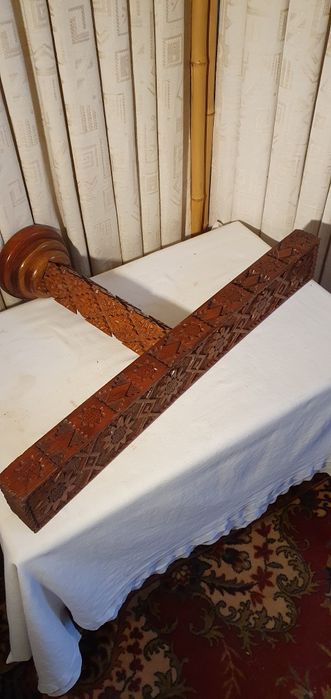 Vând candelabru rustic