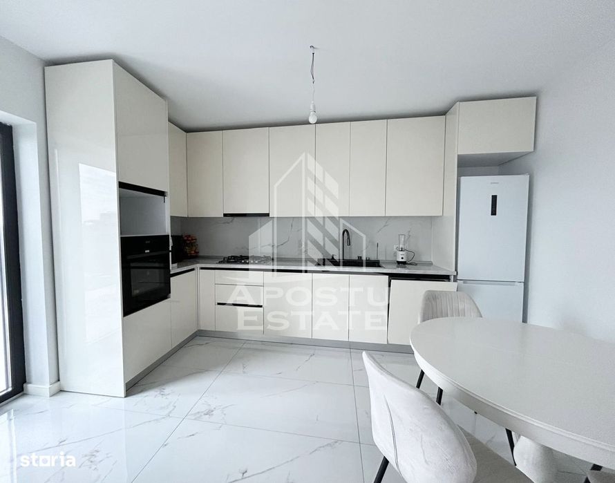 Duplex cu perete dublu, 3 camere si 2 bai, la cheie in Calea Urseni