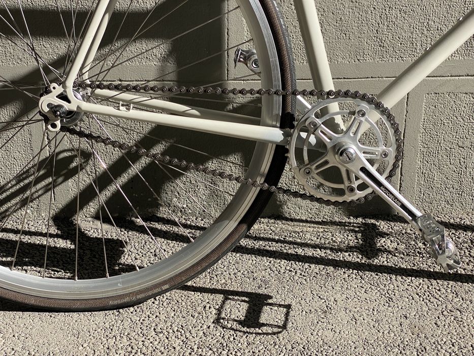 Bicicleta single speed cursiera otel Patria city bike