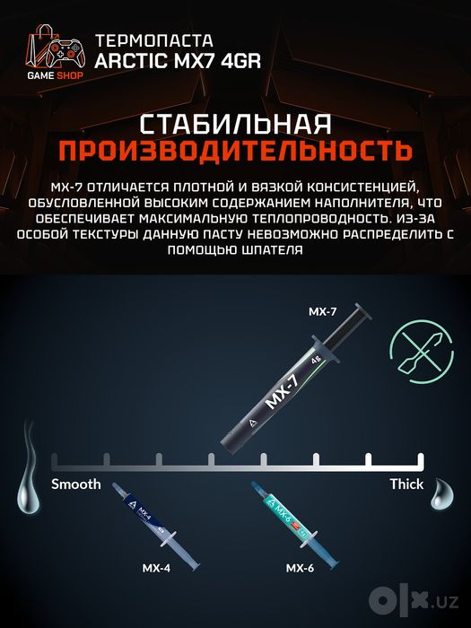 Arctic MX-7 (4g) Термопаста - ACTCP00090A