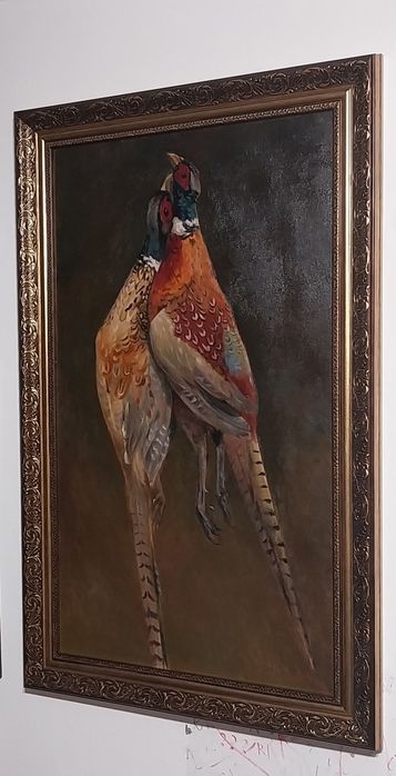 Pictura veche în ulei / Tablou impresionant 93/58