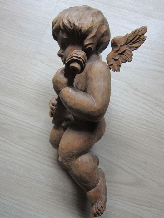 cadou rar Inger antic din lemn colectie Germania anii 1930