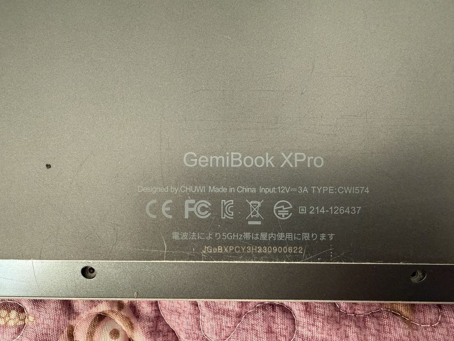 Ноутбук Chuwi GemiBook XPro
