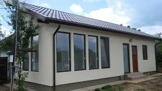 Vand containere stil casute din panouri sandwich 7*6.5m