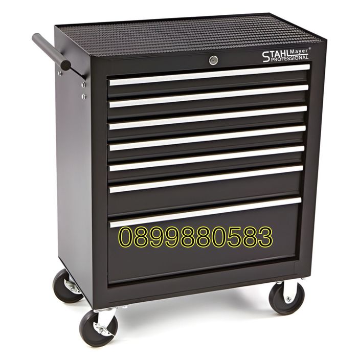 Количка - шкаф  за инструменти с 7 чекмеджета,STAHLMAYER - Eco
