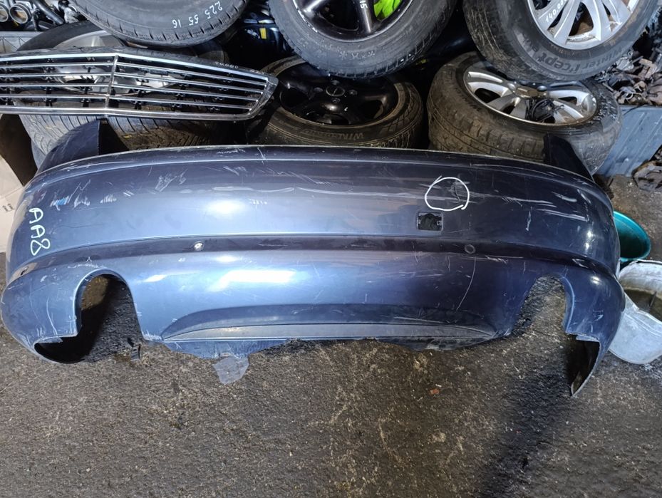 Бампер задний на Ауди А8D3 из Германии