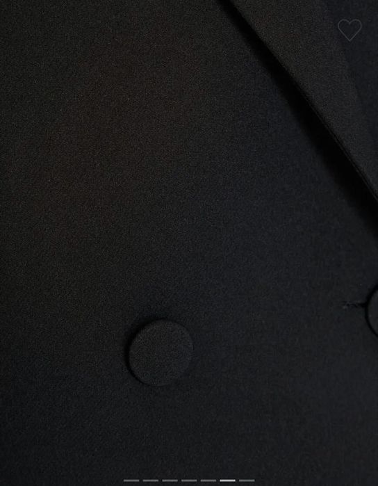 Черна Рокля тип сако