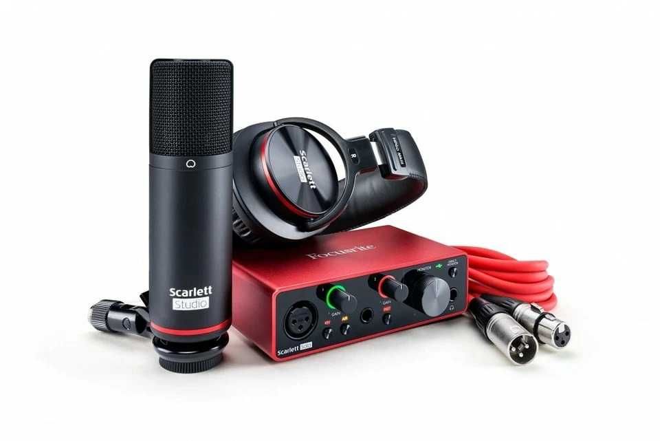 Kit Complet Focusrite Scarlett Solo Studio 3rd Gen - NOU (Doar probat)