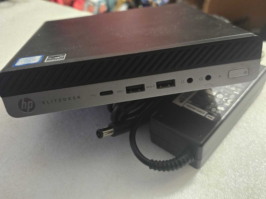 Mini PC HP EliteDesk 800 G3 i5-7500, 8GB DDR4, 480GB SSD, Intel HD 630