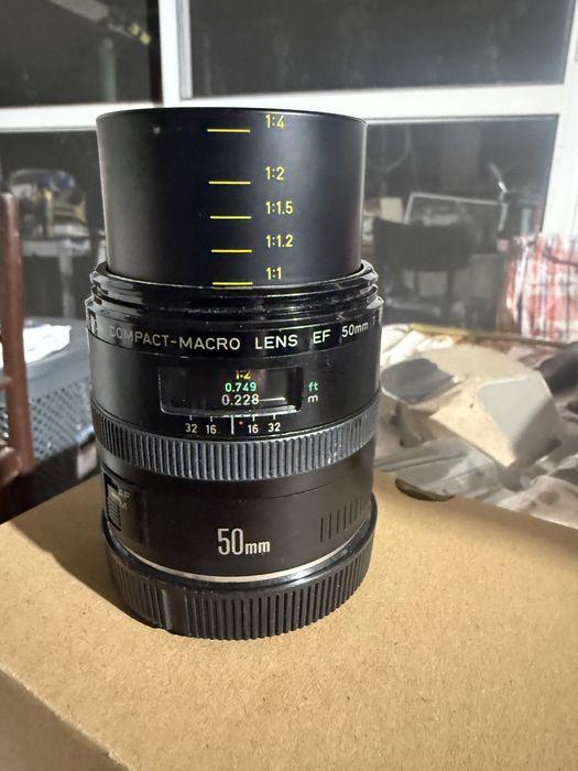 Обаектив canon 50mm