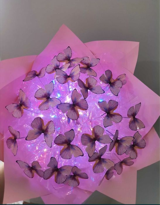 Букеты бабочки  в наличии и под заказ