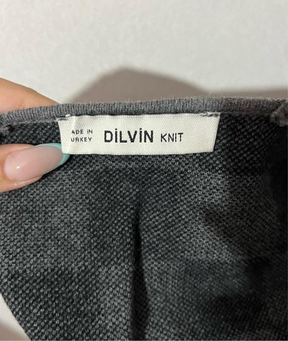 Женский топ-кроп, бренд DiLVIN KNIT