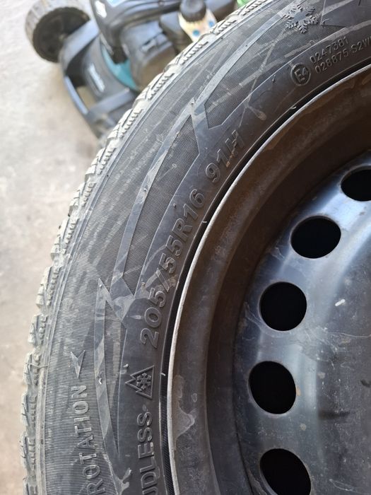 Jante 16"  5×108 cauciucuri 205/55/16