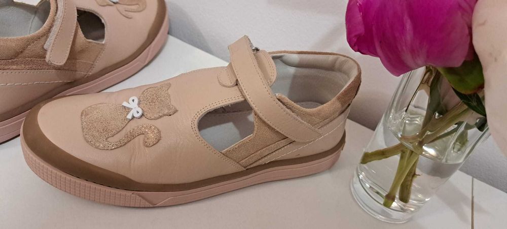pantofi piele fete 34 NOI ortopedici