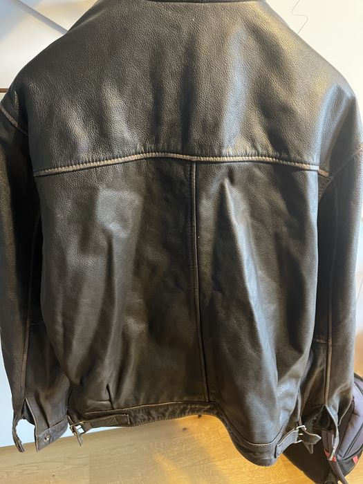 Jacheta piele aviator