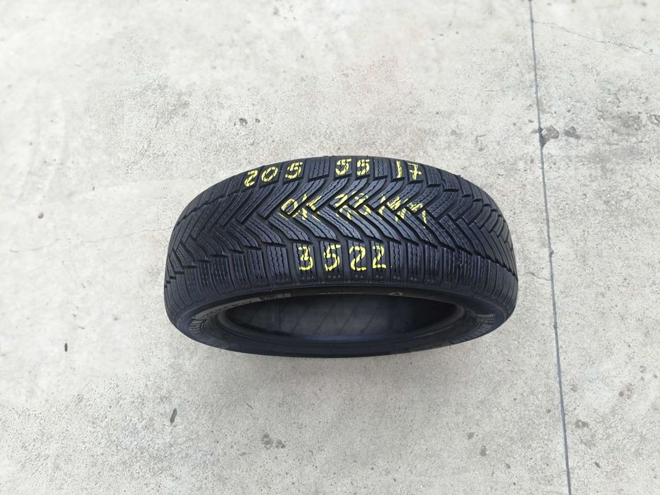 O anvelopa iarna 205 55 17 michelin alpin 6 profil 7,8 mm dot 3522