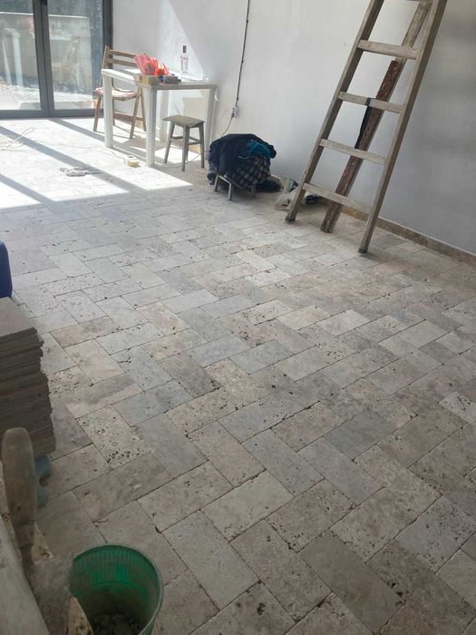 Травертин 3 см - 24 Евро кв.м с ДДС. 40х20 и 20/20 за външна настилка