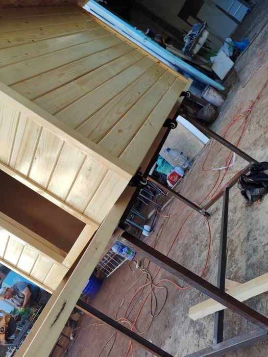 Будка для собаки 1,2 м *90 см, высота 1,15 м