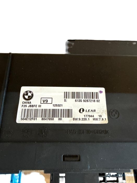 Modul De Confort Bmw X3 Ii F25 2010 - 2017 9287218
