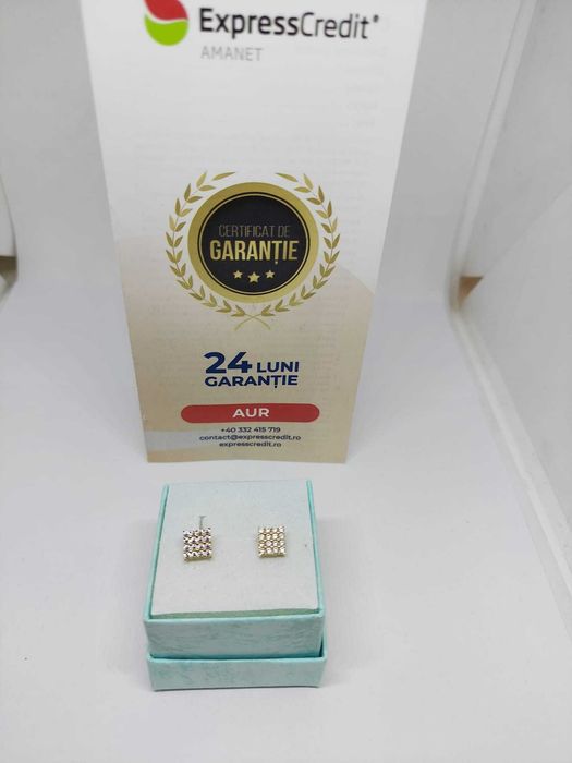 Cercei 14k 2.23gr [35012.3/30 Pacurari 2] Garantie 2 ani!!