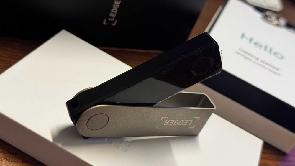 Ledger Nano X original - portofel wallet crypto, nefolosit (in folie)