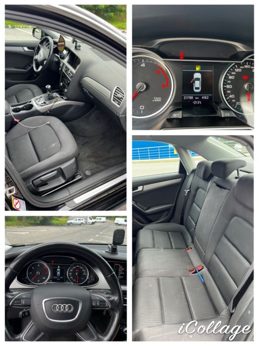 Audi A4 B8.5 2.0 TDI 177CP S line Navi Distronic Incalzire scaune