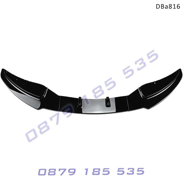 Черен тунинг спойлер предна броня BMW 1 E81 E82 E87 E88 08-11 бмв е81